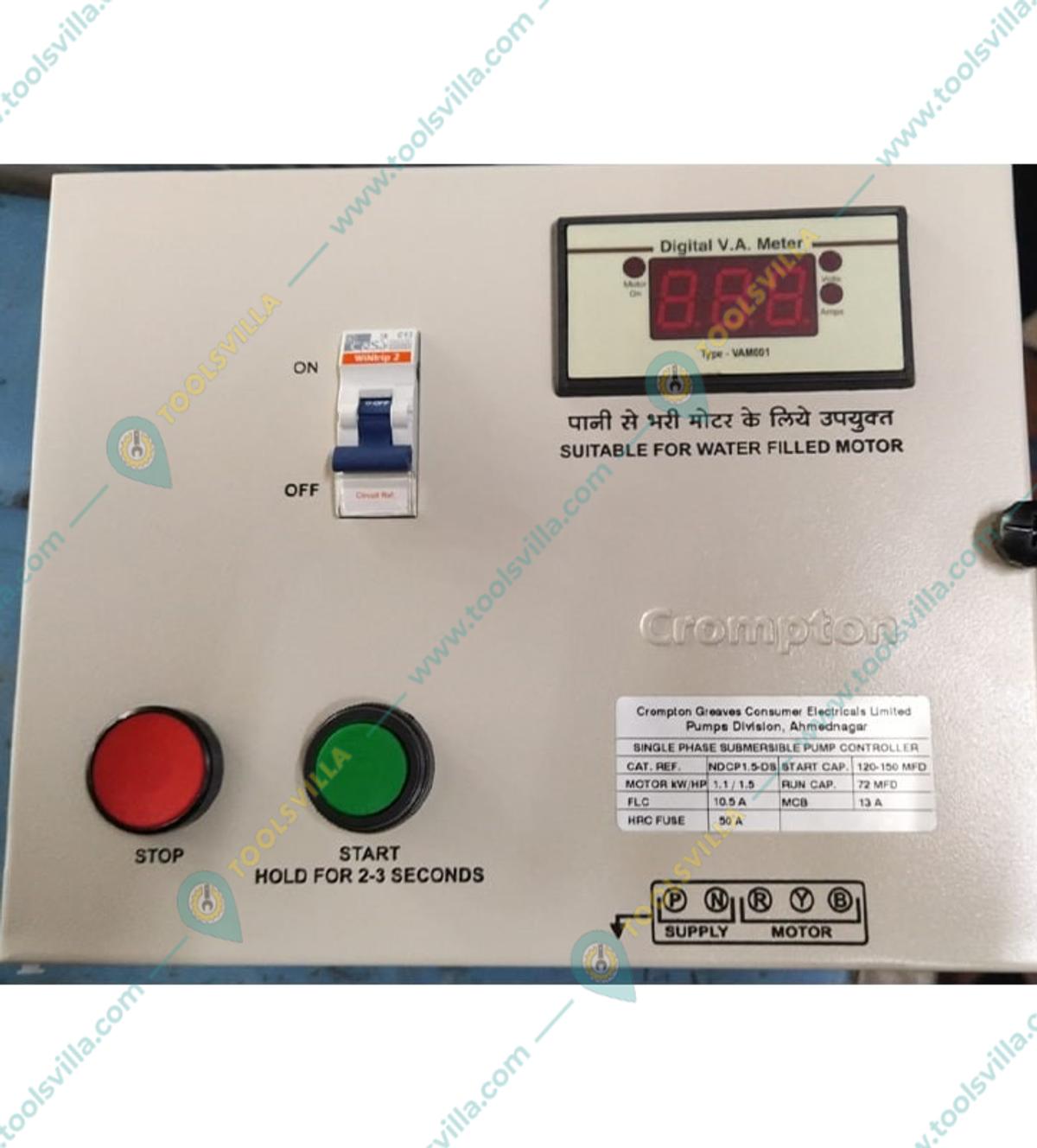 Crompton 2HP Digital Control Panel For 3W 4W 100W Series